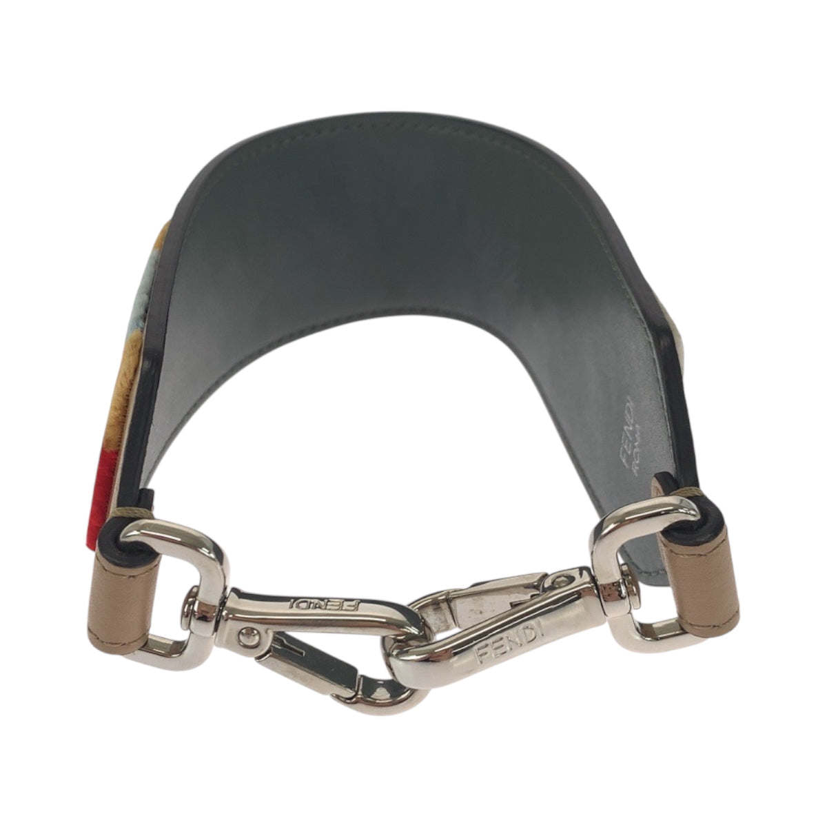 FENDI Shoulder strap leather multicolor shoulder strap only Zucca You Mini Women