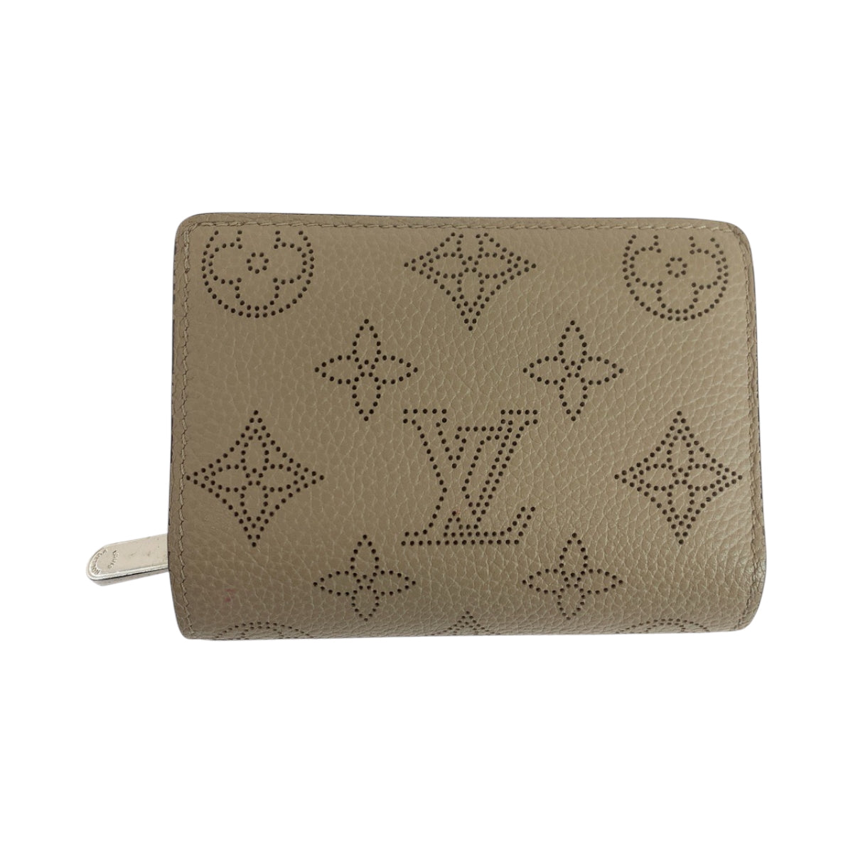 LOUIS VUITTON Bifold Wallet M80817 leather Galle Beige SilverMetal Folding wallet Compact wallet Monogram Mahina Portefeuille Claire Women