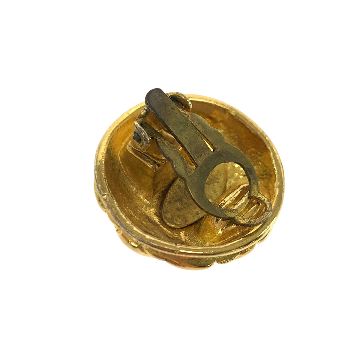 CHANEL Earring metal gold Earring Matrasse COCO Mark Women