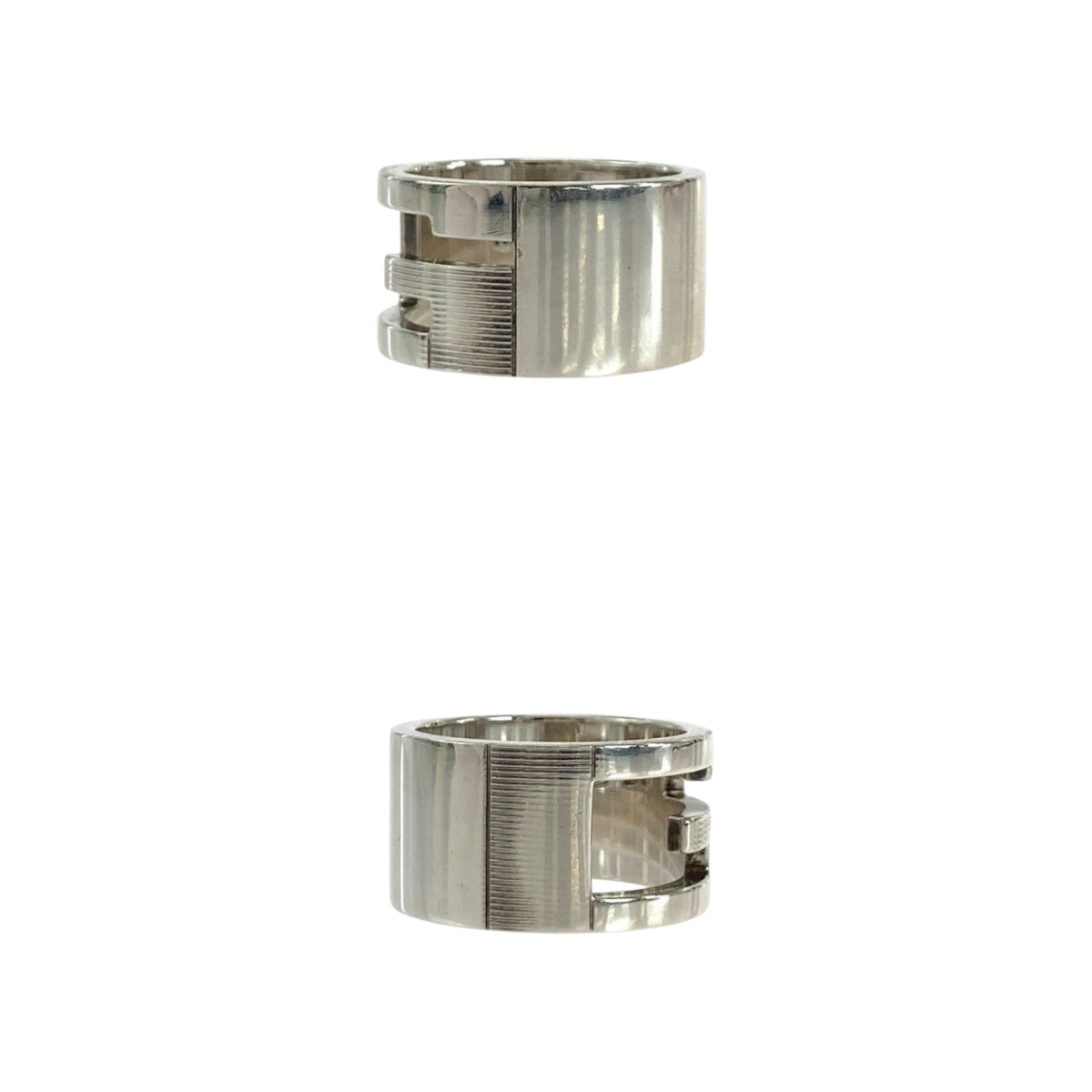 GUCCI Ring Silver925 Silver Branded G 17