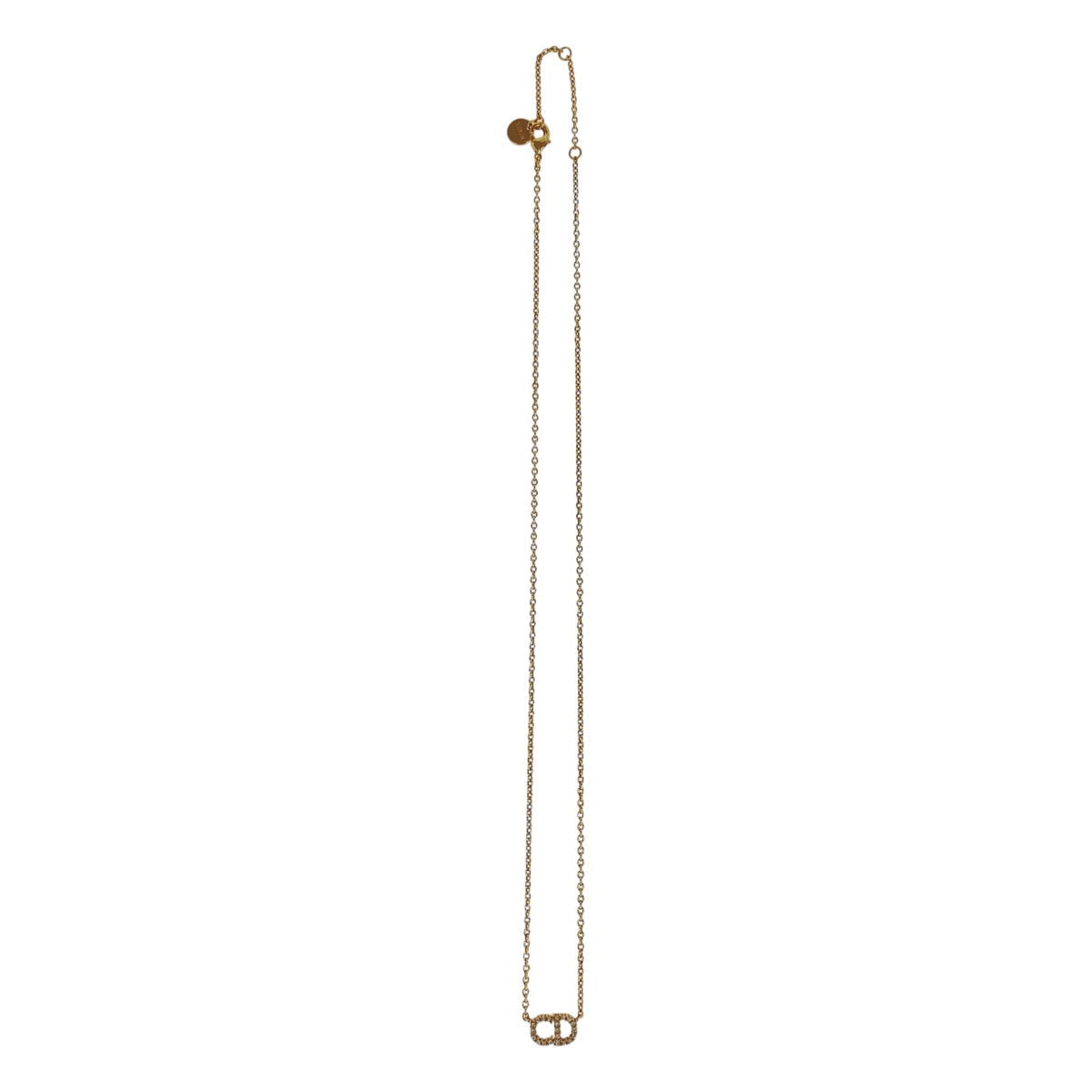 Dior Necklace metal gold Claire Dee Lune