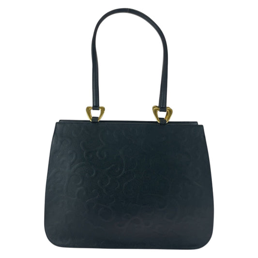 Yves Saint Laurent Tote Bag leather Black GoldMetal