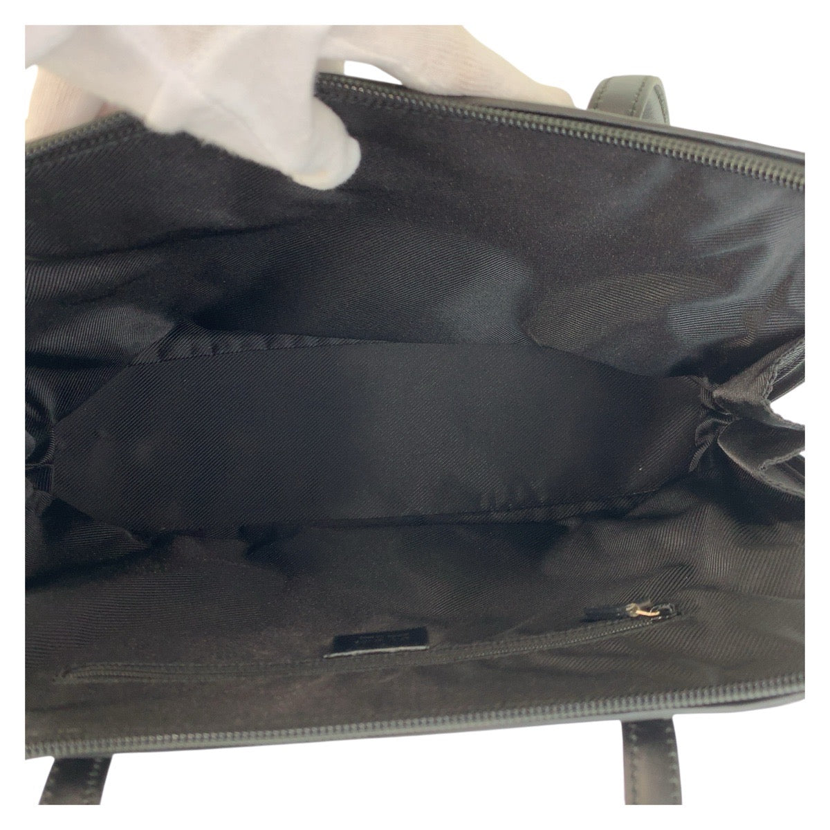 GUCCI Tote Bag 002 1122 GG canvas Black GoldMetal