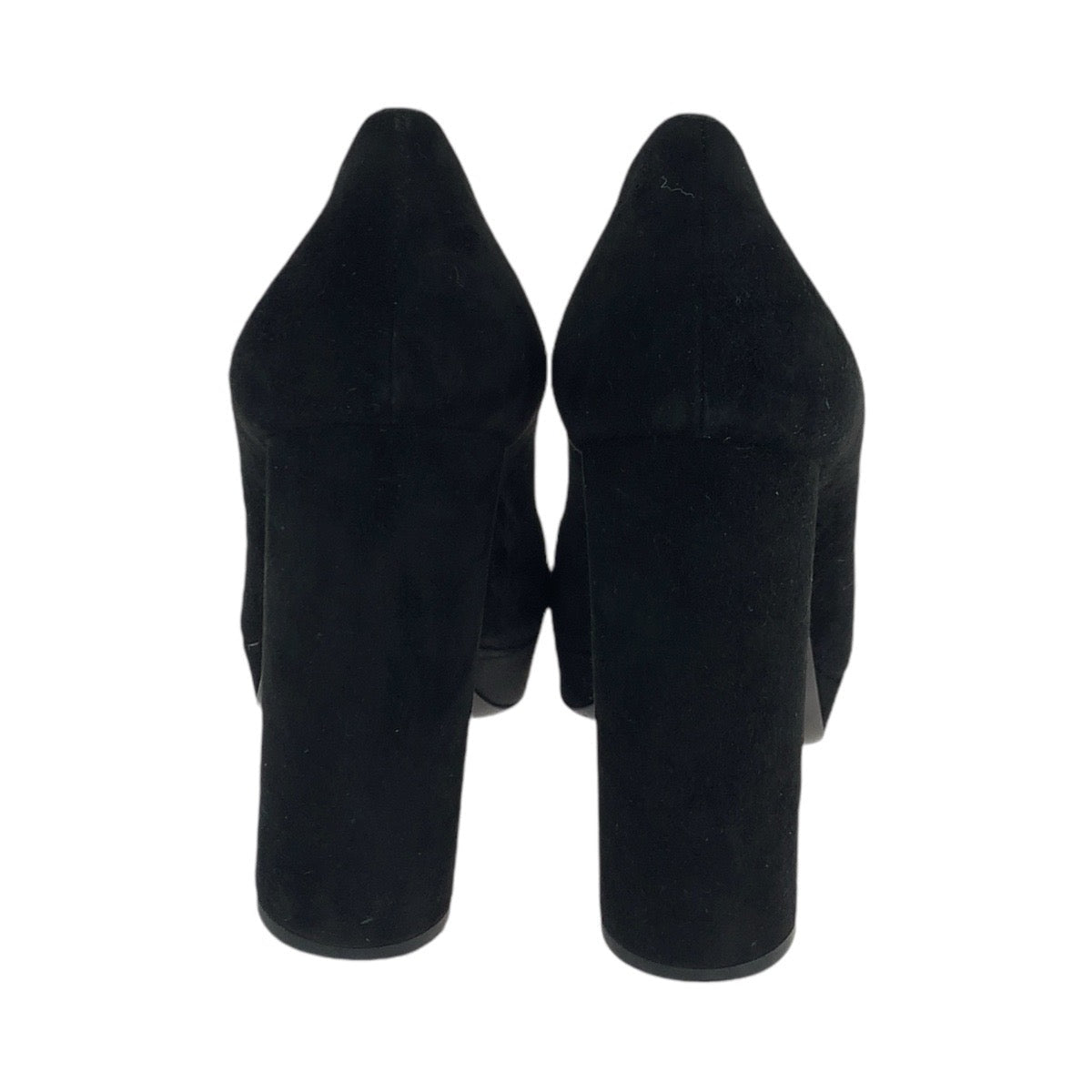 PRADA pumps Suede Black GoldMetal 36.5