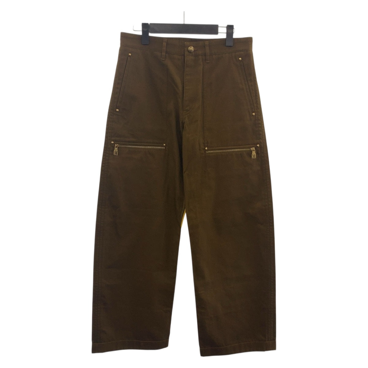 LOUIS VUITTON Pants cotton Brown 46