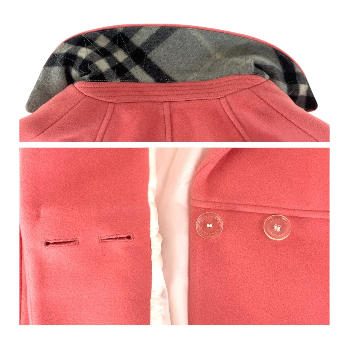 BURBERRY Other outerwear wool pink 12 years