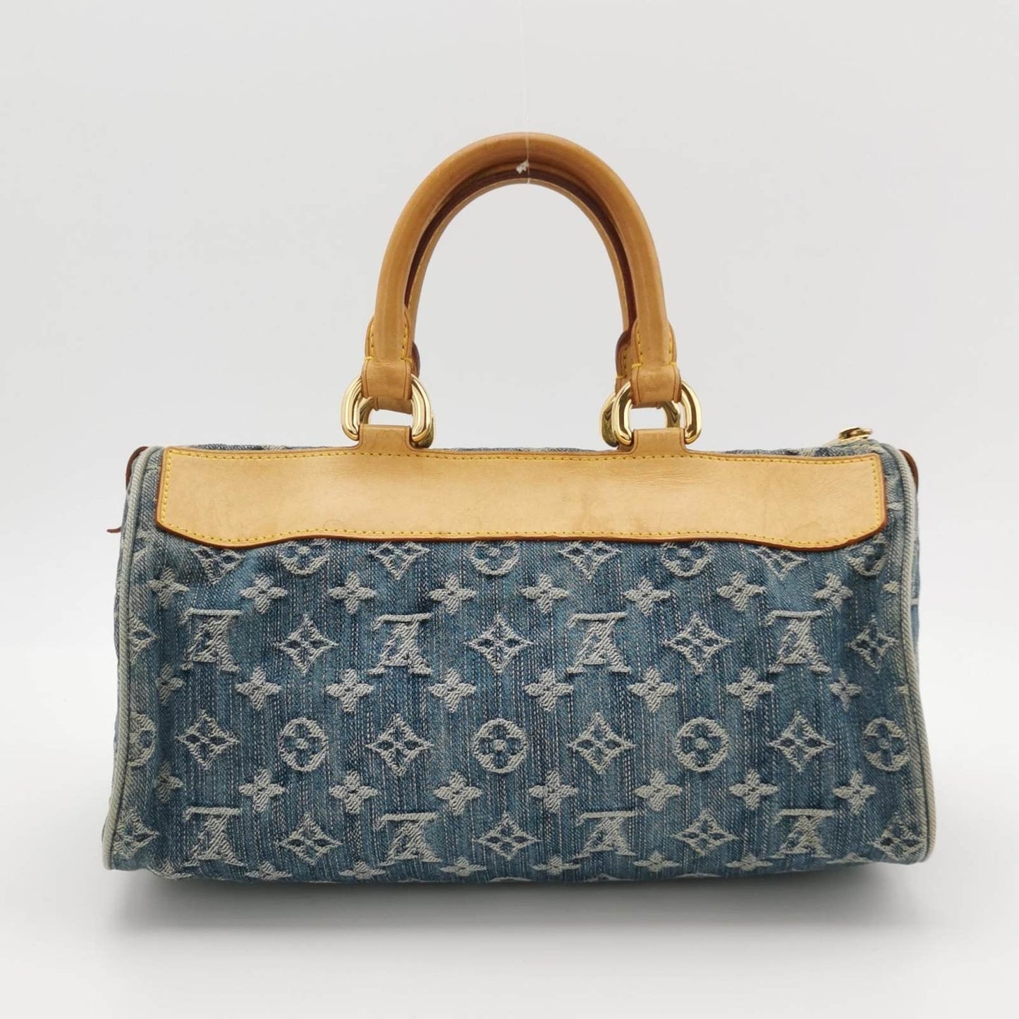 Louis Vuitton Denim Neo Speedy Boston Bag