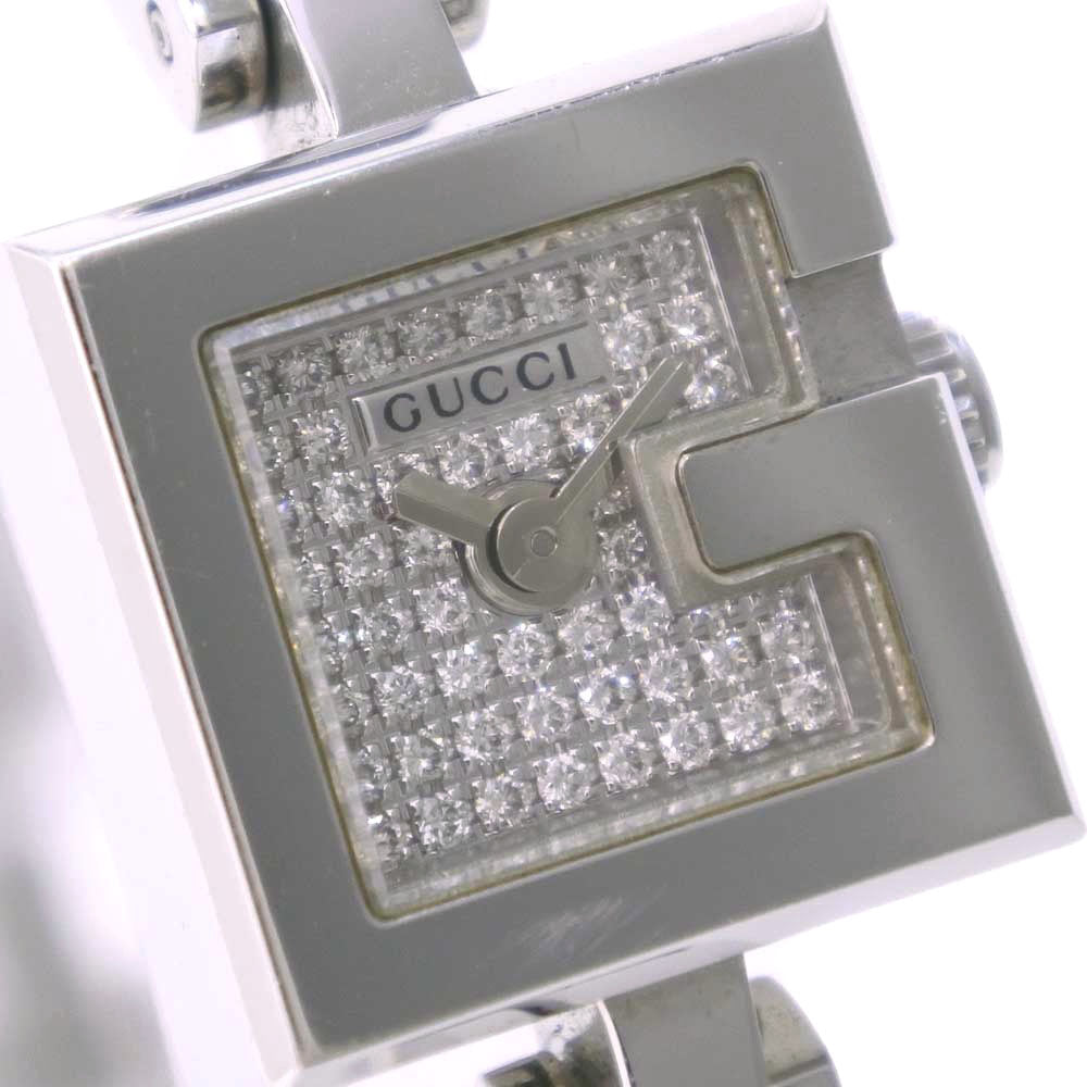 GUCCI Watches Quartz 102 Stainless Steel , Satin Silver Silver dial Women