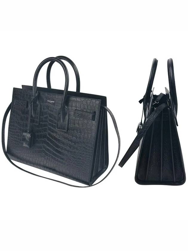 Luxury Saint Laurent Trending 2025 Sac De Jour Leather Tote Bag Black