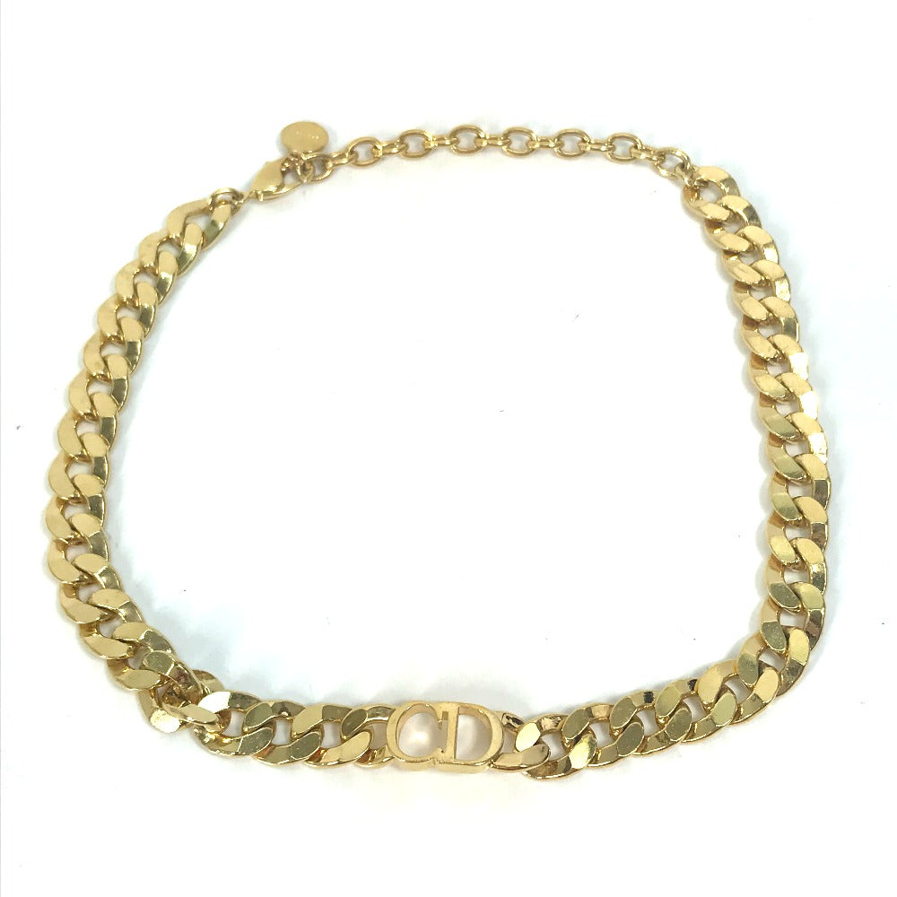 Christian Dior Necklace metal gold Danseuse Etoile Choker mens
