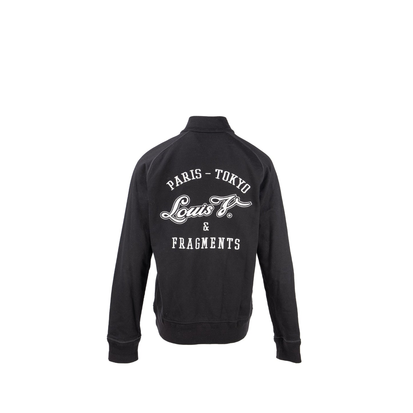 LOUIS VUITTON X FRAGMENTS Size M Menâs Track Jacket Cotton Black