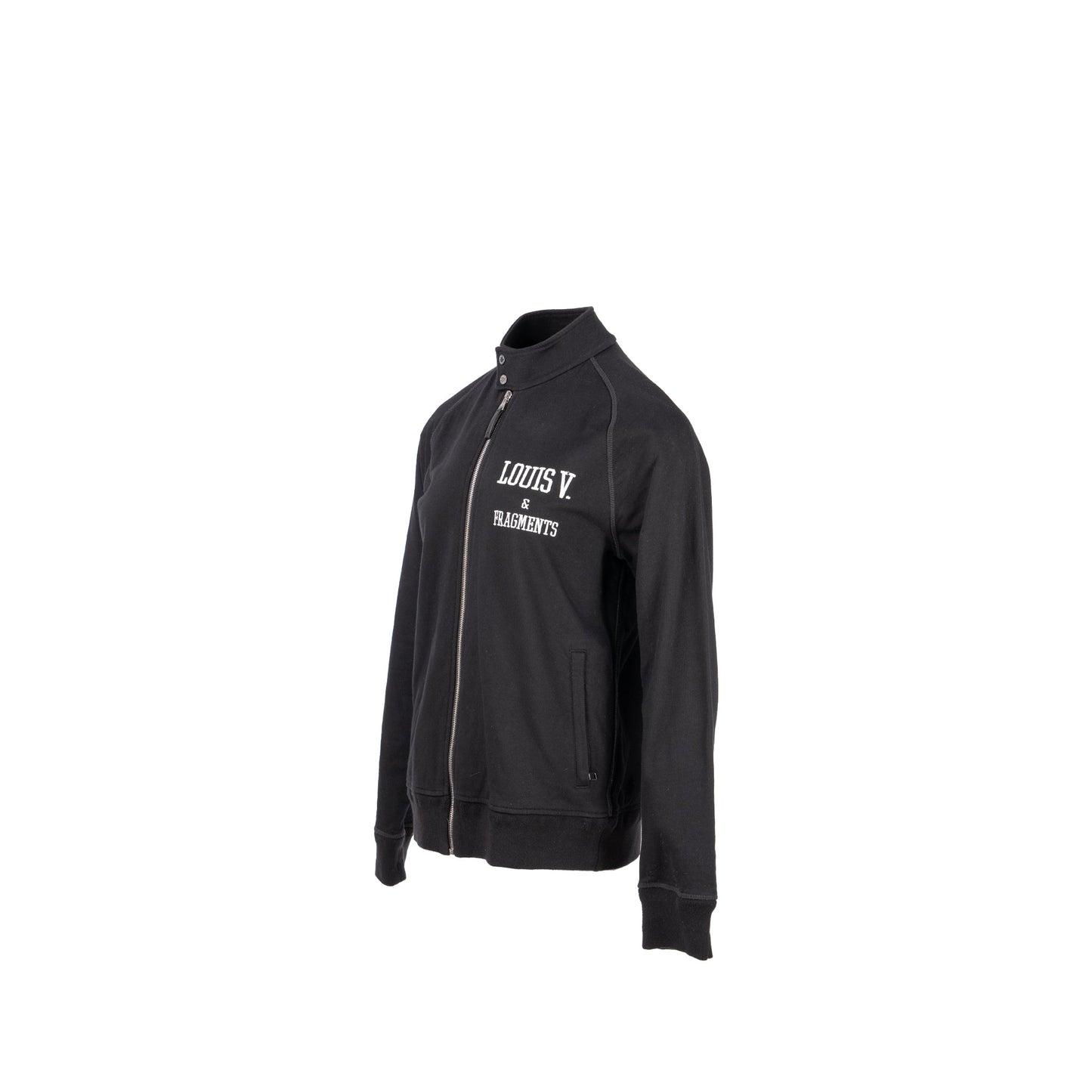 LOUIS VUITTON X FRAGMENTS Size M Menâs Track Jacket Cotton Black