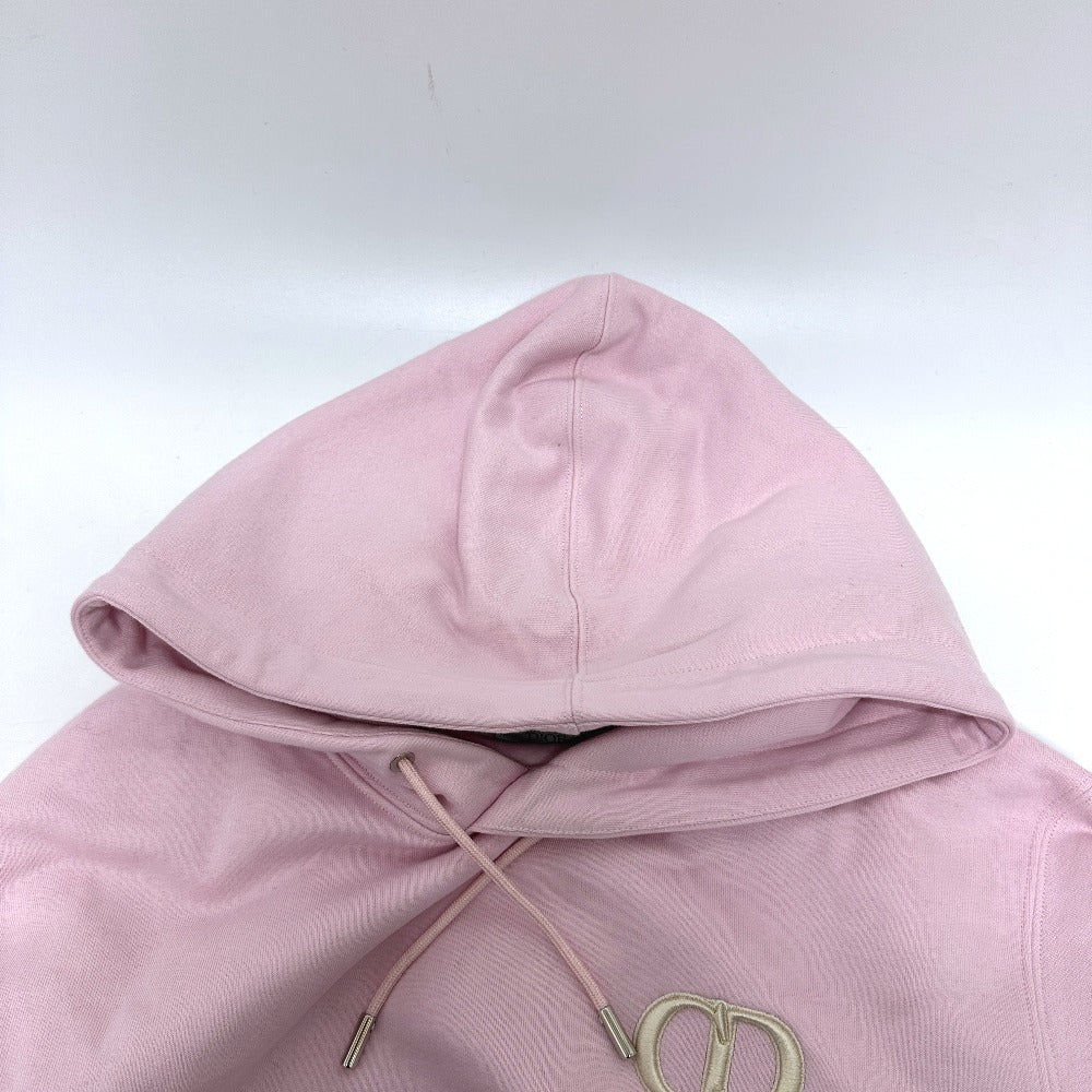 Dior Hoodie 113J698A0531 cotton pink CD logo mens XXL
