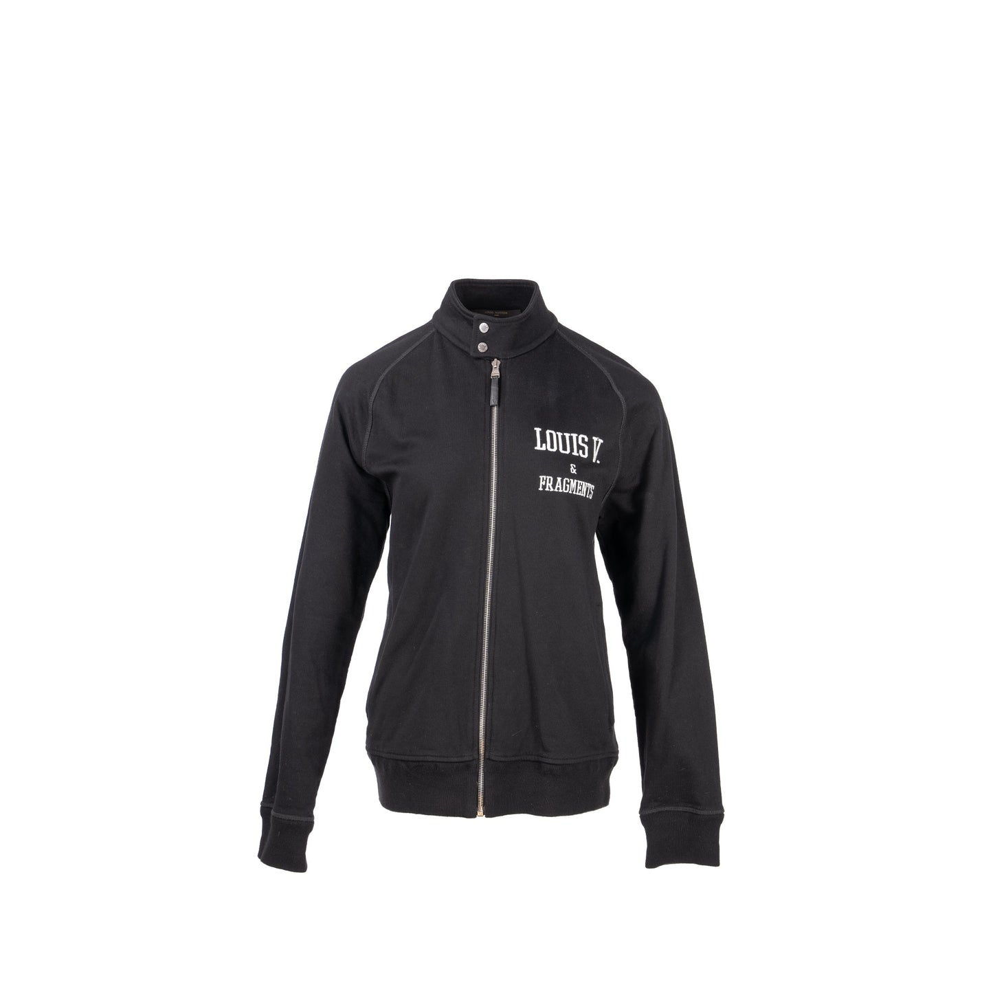 LOUIS VUITTON X FRAGMENTS Size M Menâs Track Jacket Cotton Black
