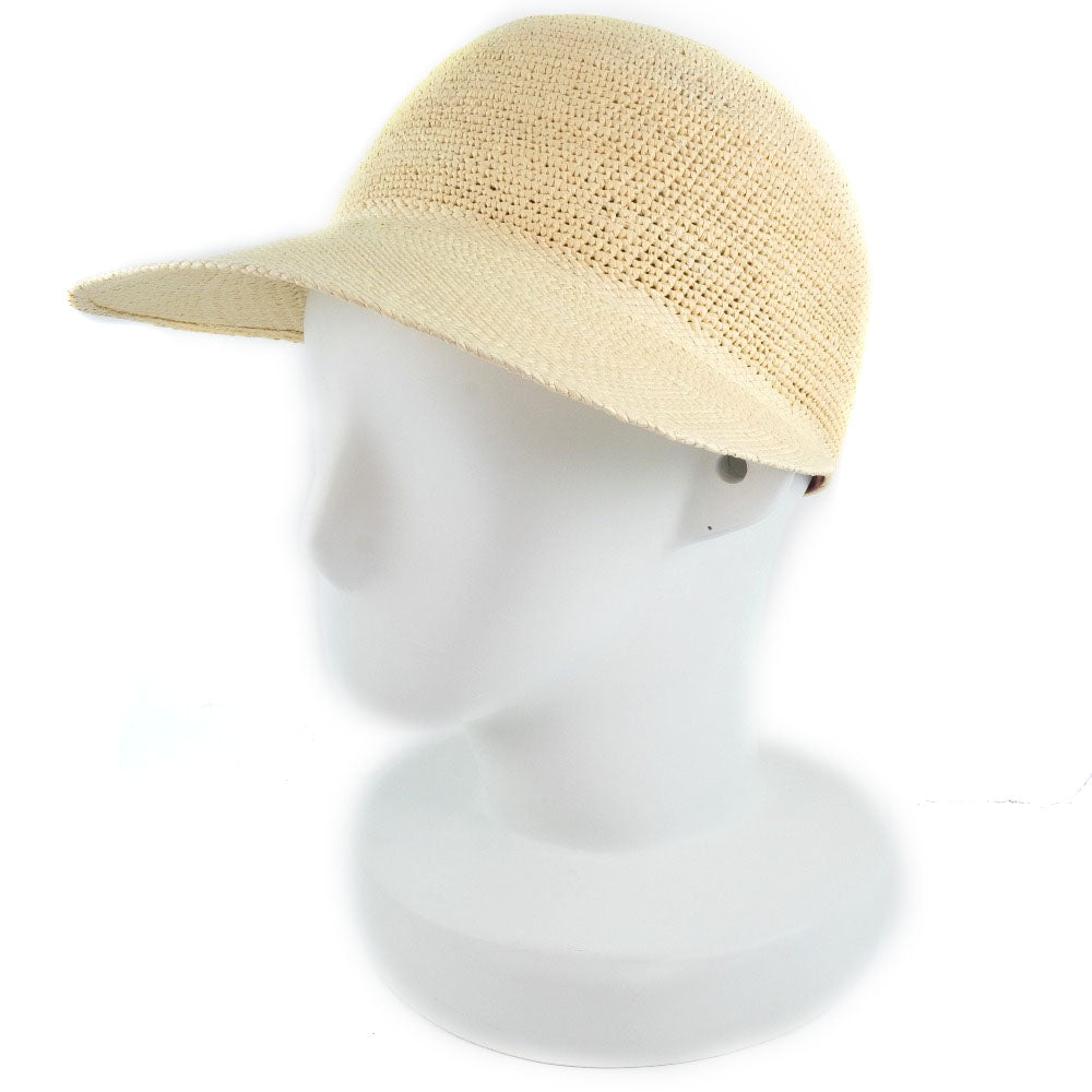 HERMES Other hats 191028N 1858 straw beige Straw hat Women 58