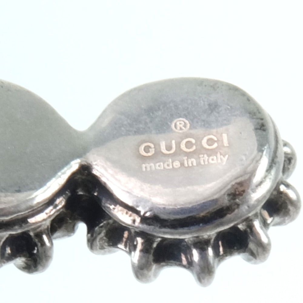 GUCCI bracelet Silver, light blue stone light blue Cuff Bangle Women 16