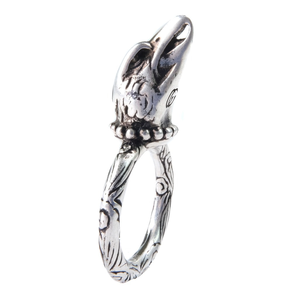 GUCCI Ring Silver Silver ANGER FOREST unisex(Unisex) 14