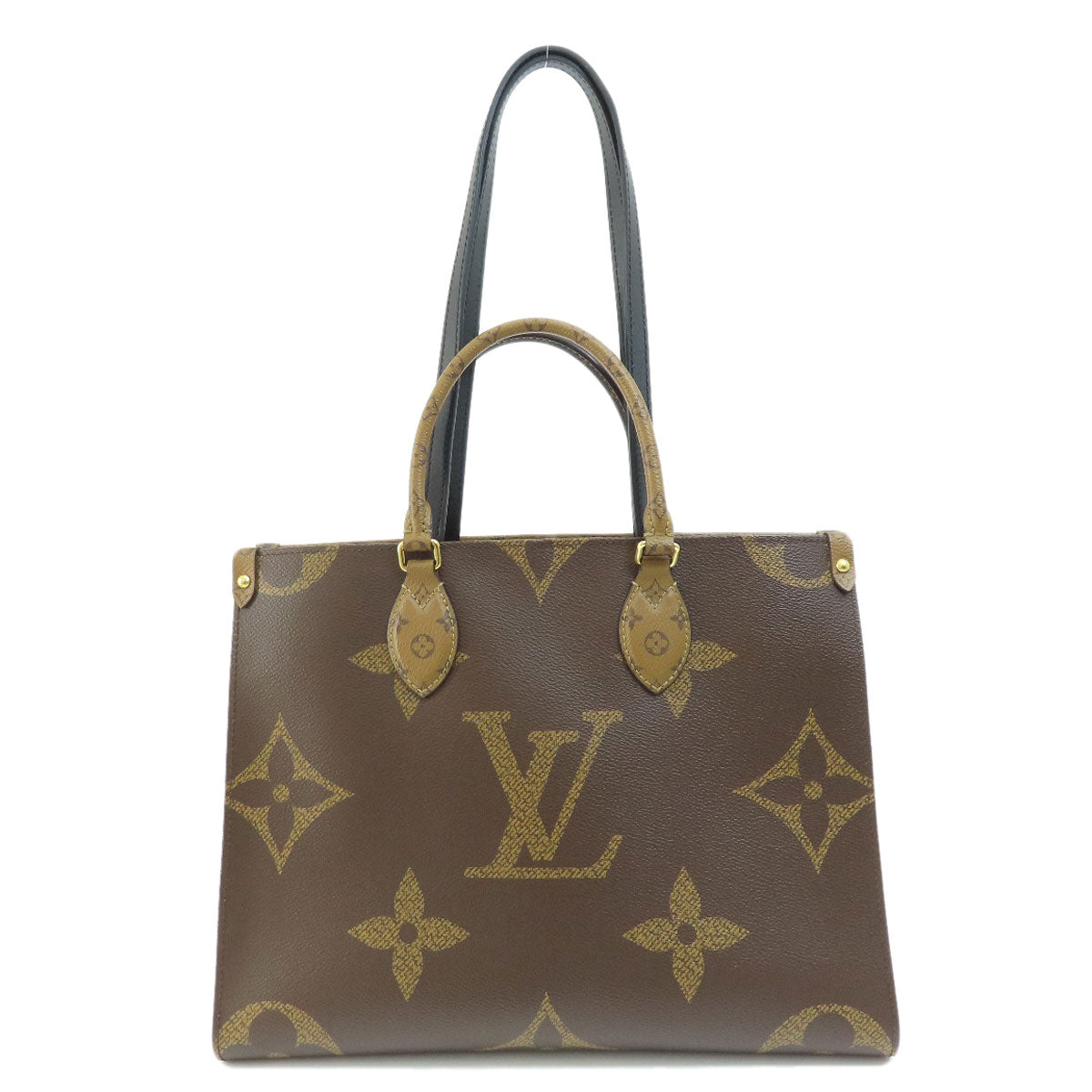 LOUIS VUITTON Tote Bag M45321 Monogram reverse Brown On the Go MM Monogram Giant Women