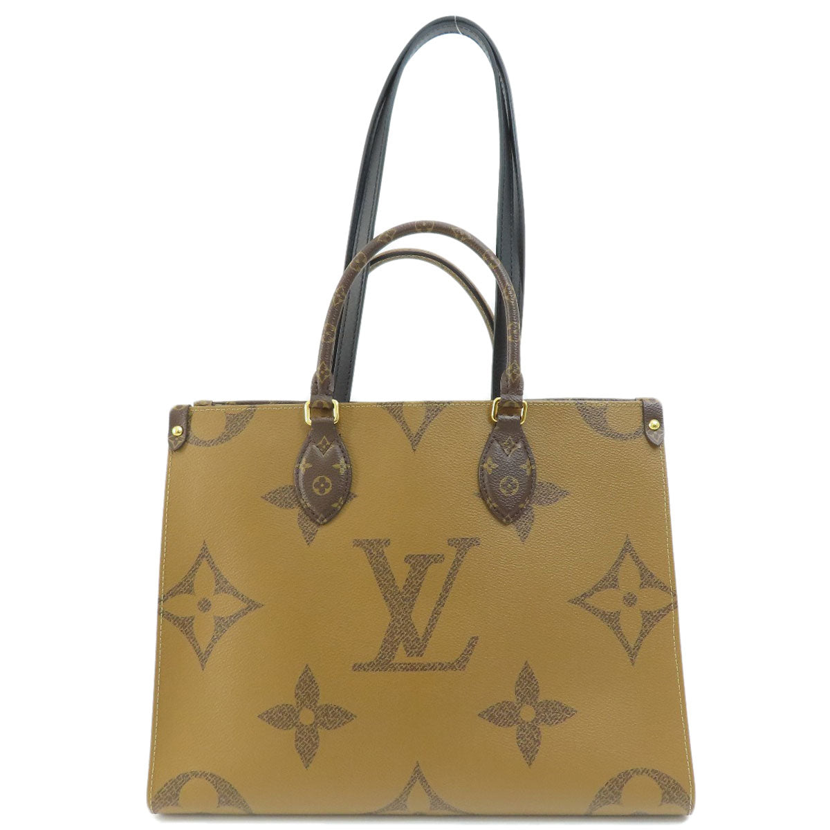LOUIS VUITTON Tote Bag M45321 Monogram reverse Brown On the Go MM Monogram Giant Women
