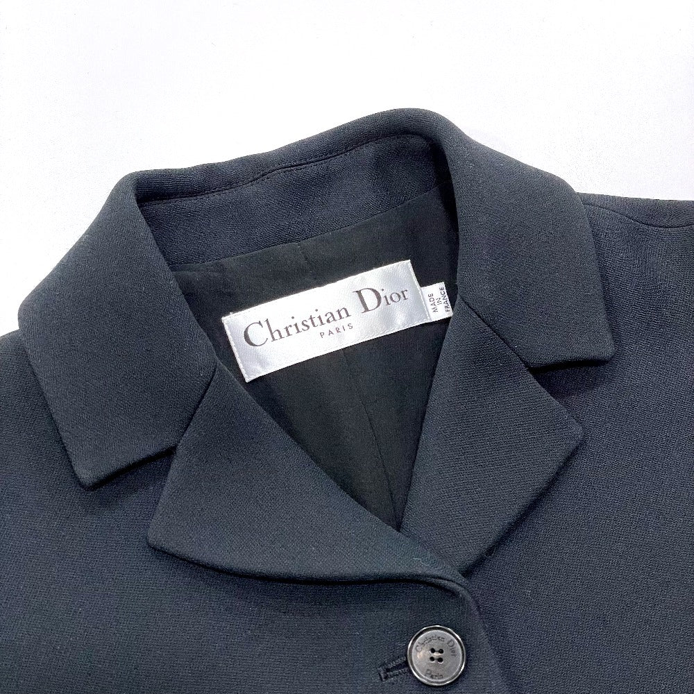 Dior Jacket 221V23A1162 wool black 2022 model tailored Women 34