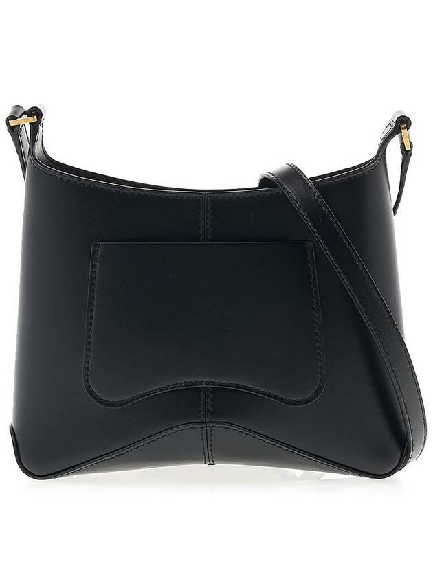 Luxury Balenciaga Trending 2025 Double B Logo Hobo Shoulder Bag Black