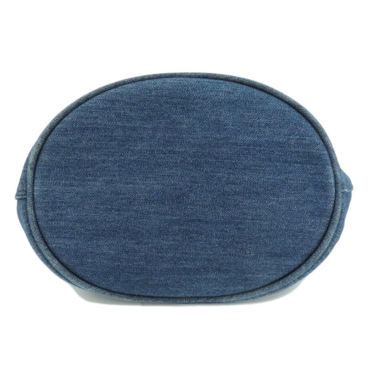 PRADA Handbag 1BG244 denim Navy Bucket type 2WAY