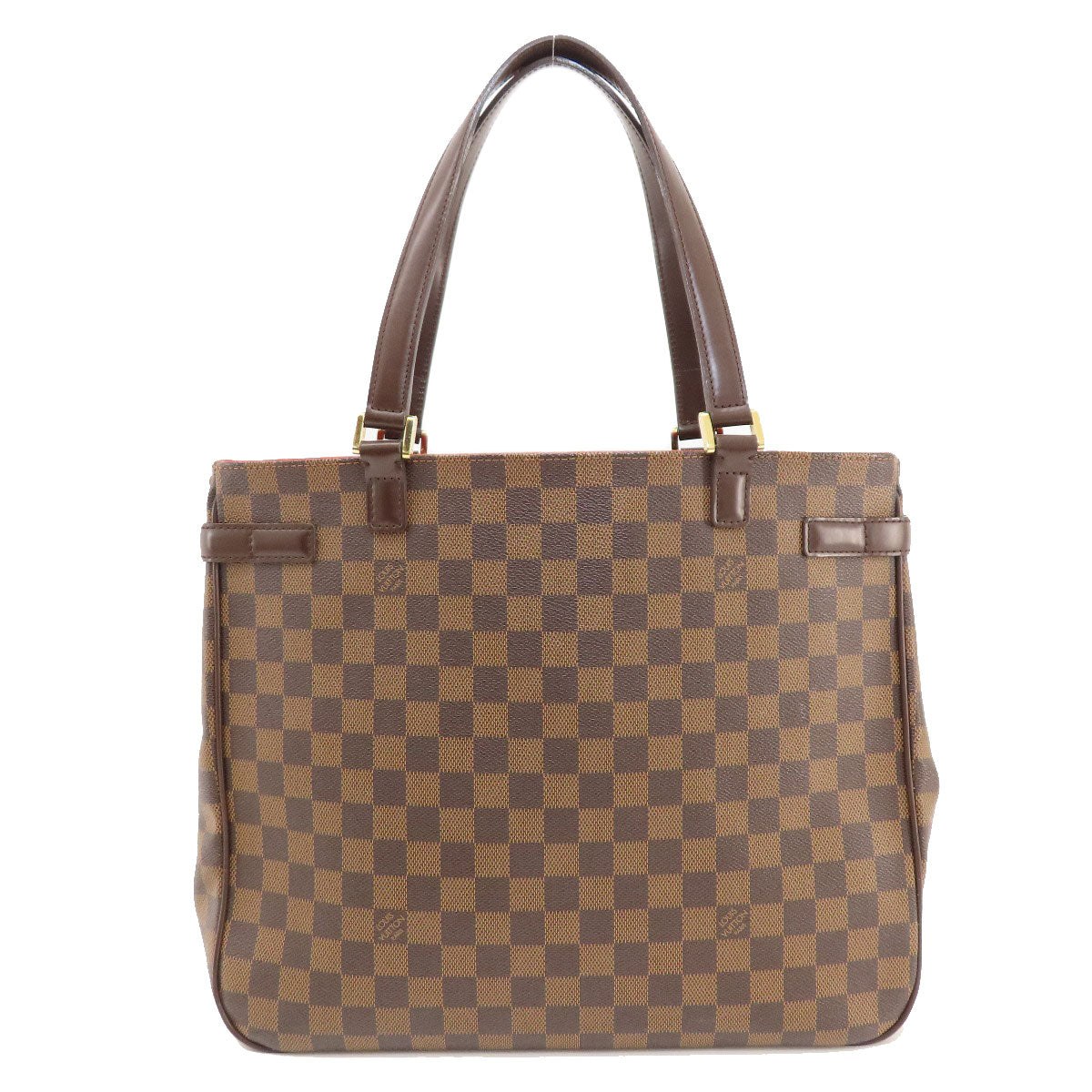 LOUIS VUITTON Tote Bag N51128 Damier canvas Brown Uzes Damier Ebene Women