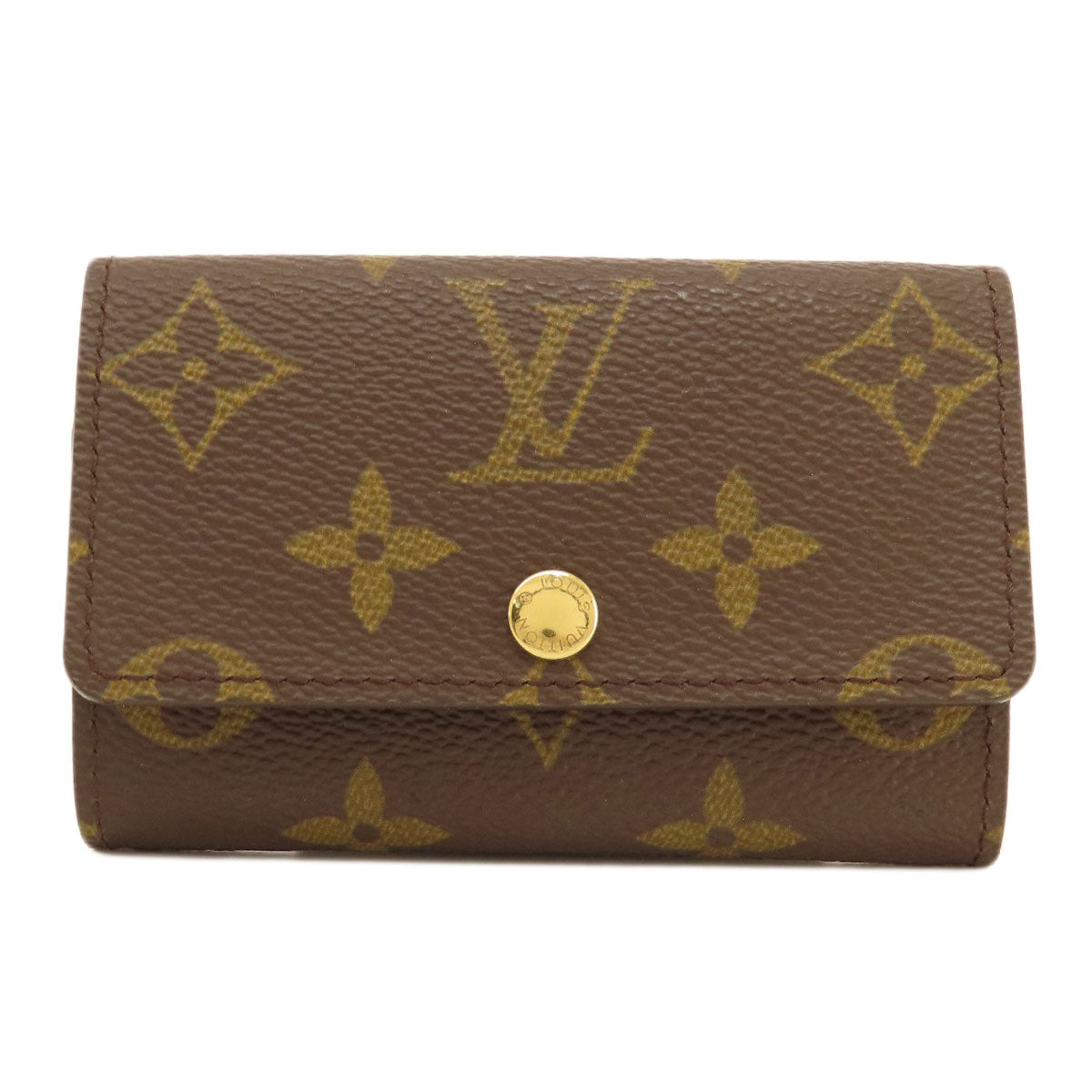 LOUIS VUITTON Key case Key holder  M62630 Monogram canvas Brown Multicles6 Monogram Women