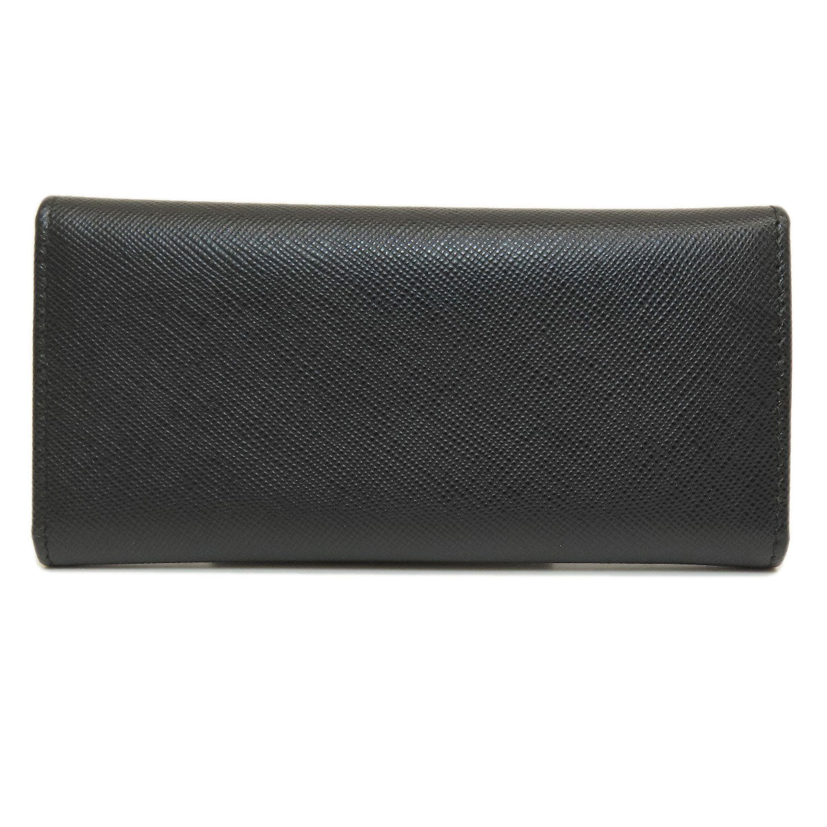 PRADA Key case Key holder  2M0223 leather black Logo engraving mens(Unisex)