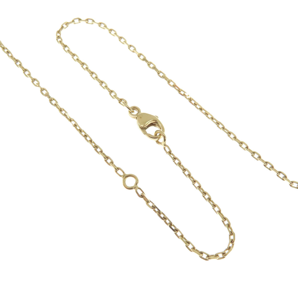 HERMES Necklace Metal, Buffalo Horn gold Amulet Marokiniye PM Women