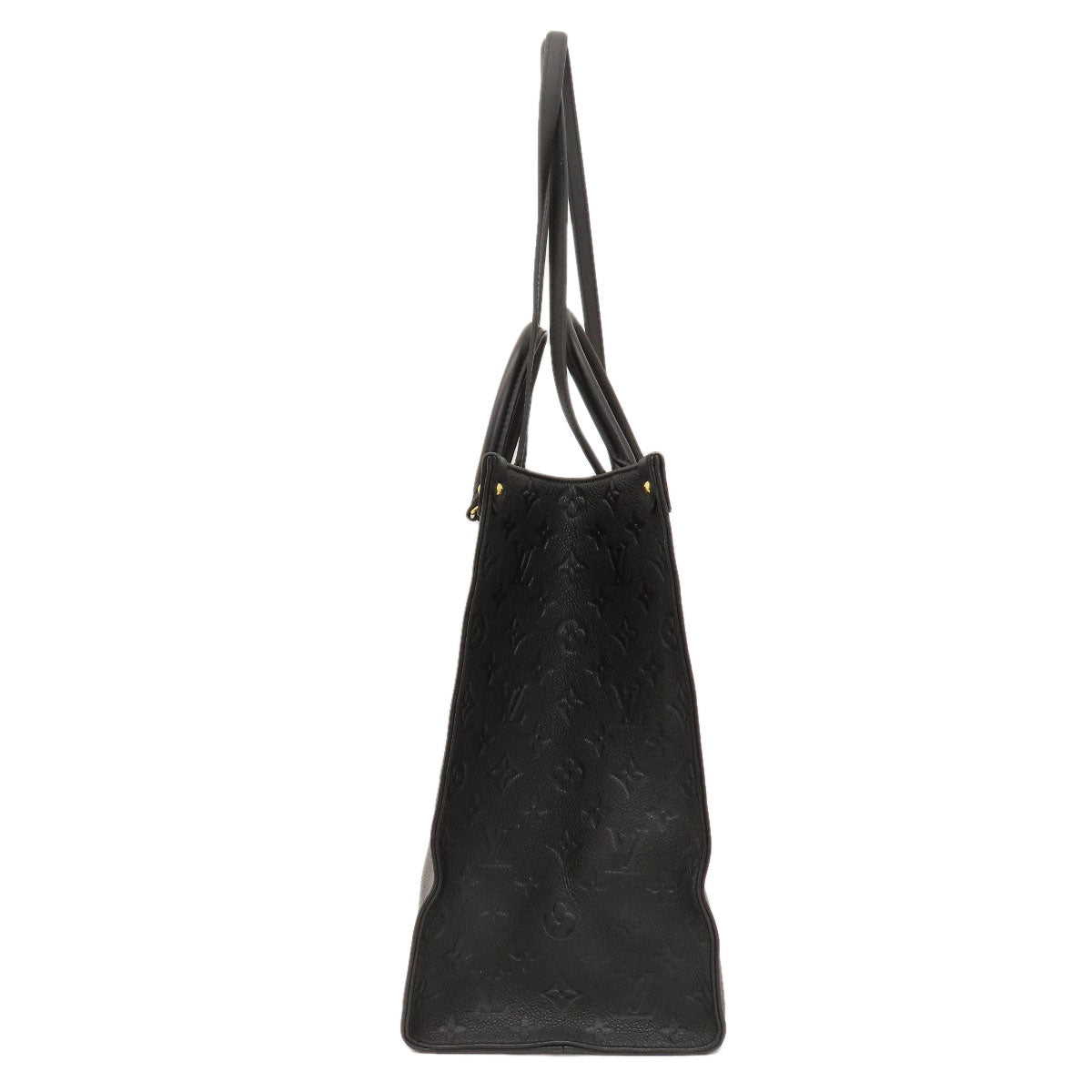 LOUIS VUITTON Tote Bag M44925 Monogram Ann Platt black On the Go GM Monogram Empreinte