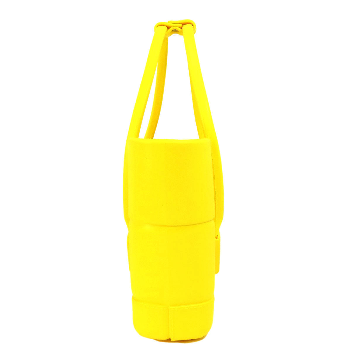 BOTTEGAVENETA Handbag rubber yellow arco rubber tote Women