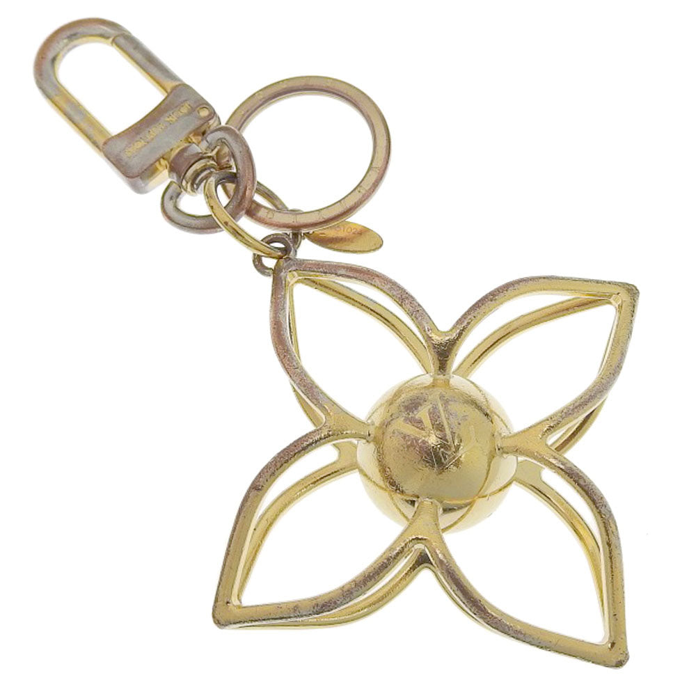 LOUIS VUITTON key ring M61024 Plated Gold gold Bag charm Key ring LV Sphere unisex(Unisex)