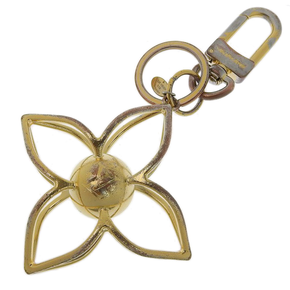 LOUIS VUITTON key ring M61024 Plated Gold gold Bag charm Key ring LV Sphere unisex(Unisex)