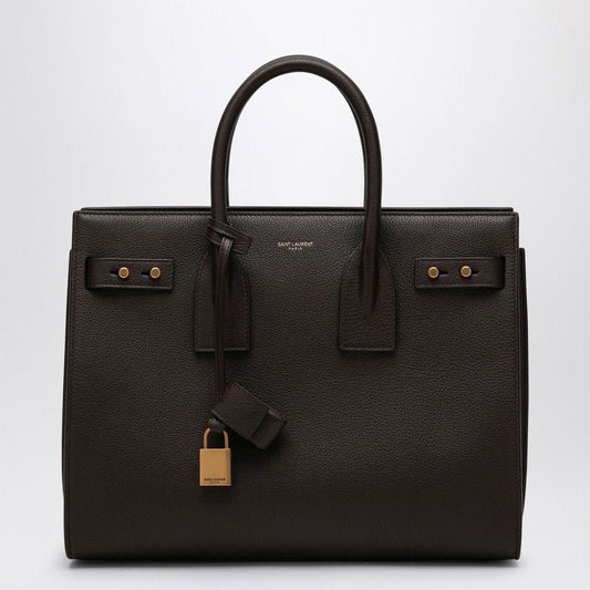 Luxury Saint Laurent Trending 2025 Women's Sac De Jour Soft Bag in Brown | 717447DTI0W