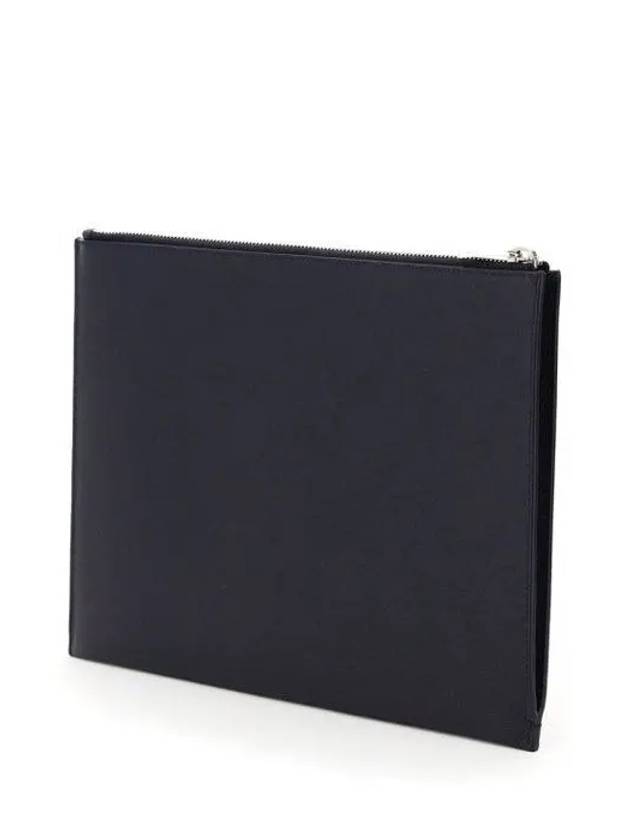 Luxury Saint Laurent Trending 2025 Classic Tablet Clutch Bag Black