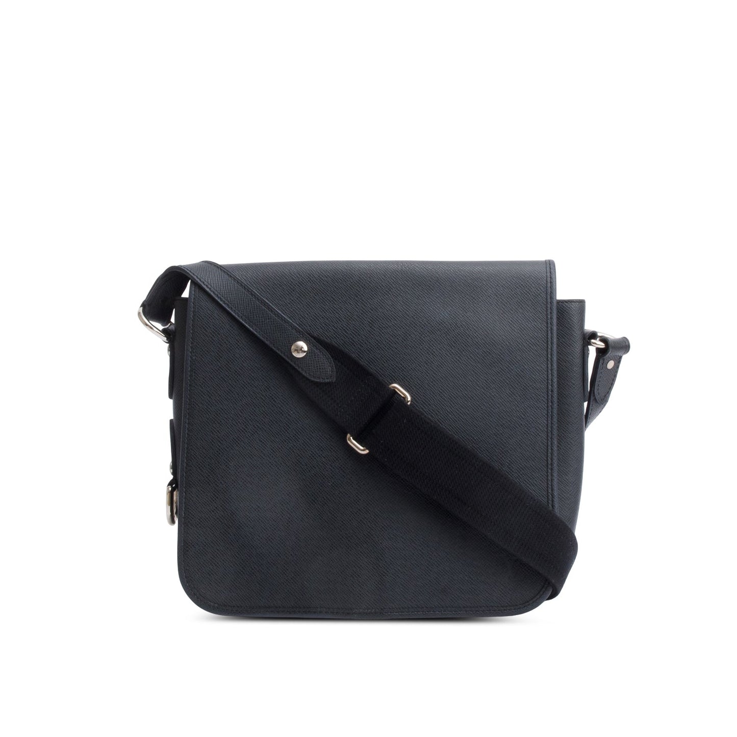 Louis Vuitton Black Taiga Leather Andrei Messenger Bag