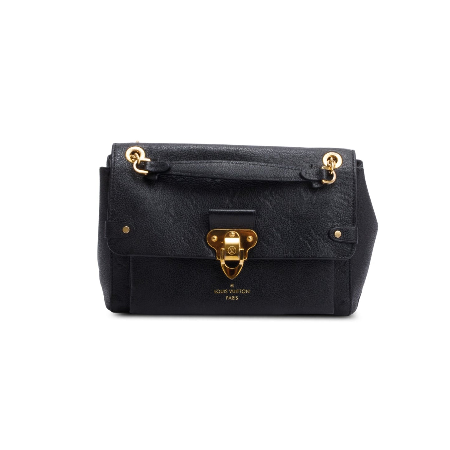 Louis Vuitton Black Monogram Empreinte Leather Vavin PM
