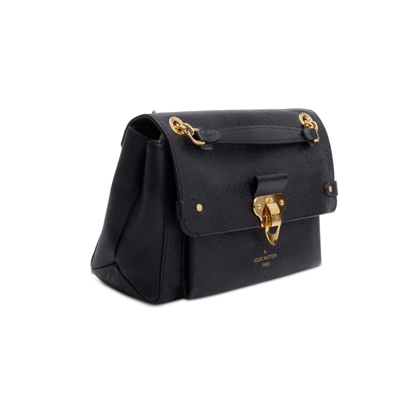 Louis Vuitton Black Monogram Empreinte Leather Vavin PM