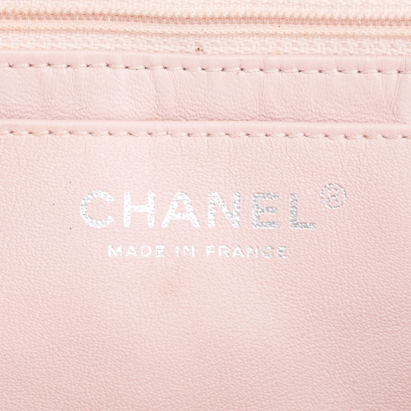 Chanel Pink Quilted Lambskin Leather Classic Jumbo Single Flap Bag