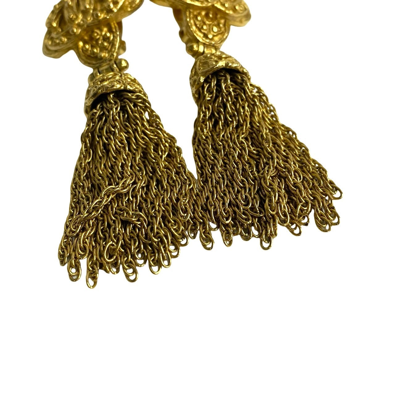 CHANEL Earring Gold Plated gold