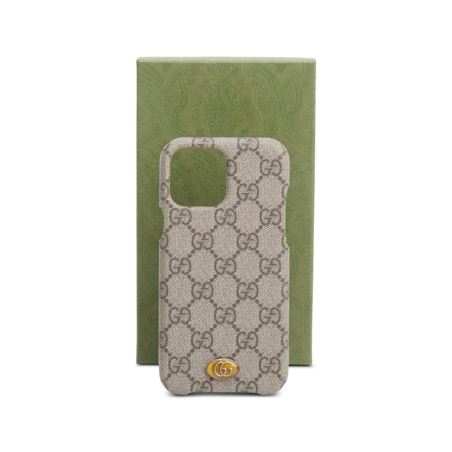 Gucci GG Supreme Monogram Ophidia iPhone 13 Pro Max Phone Case
