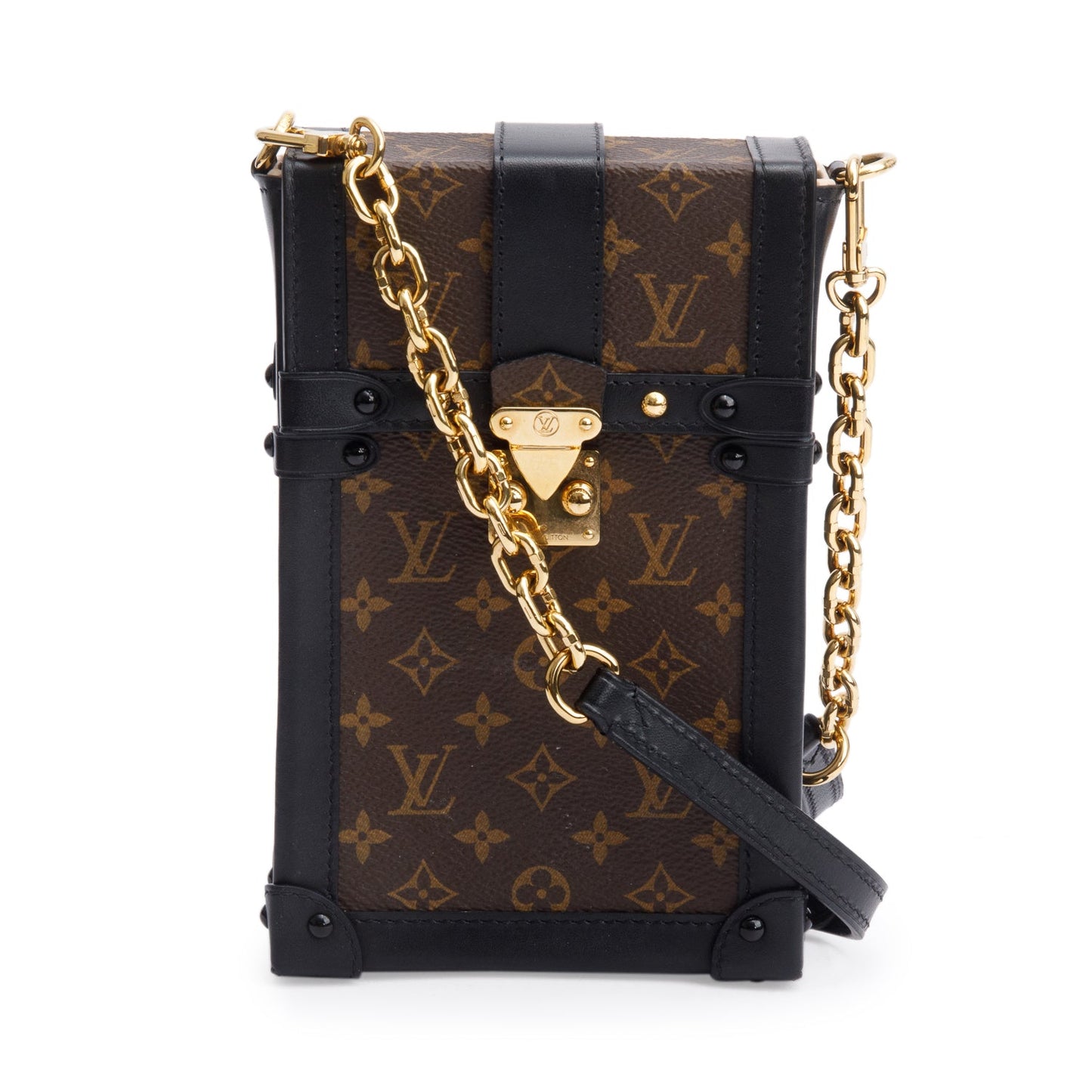 Louis Vuitton Monogram Pochette Trunk Verticale