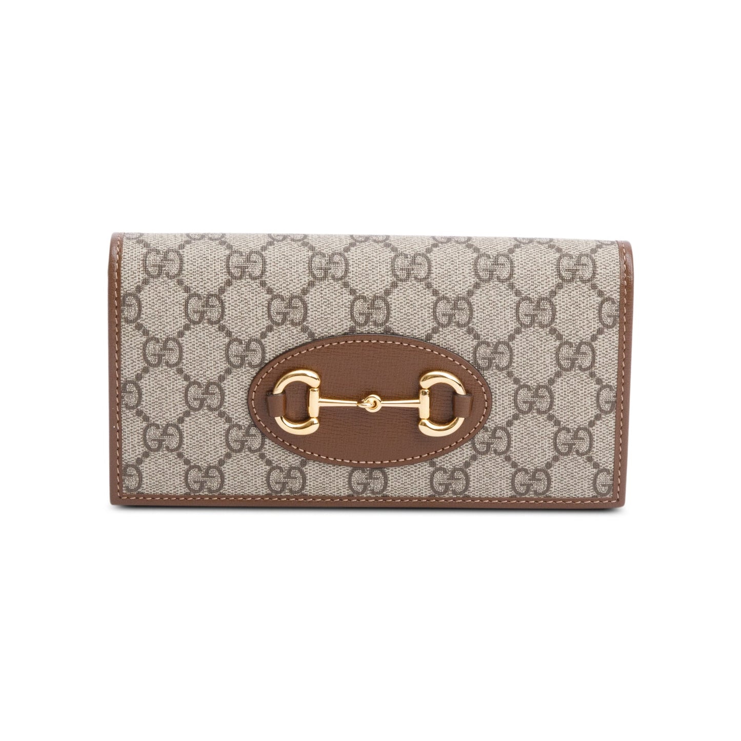 Gucci GG Supreme Horsebit 1955 Wallet on Chain