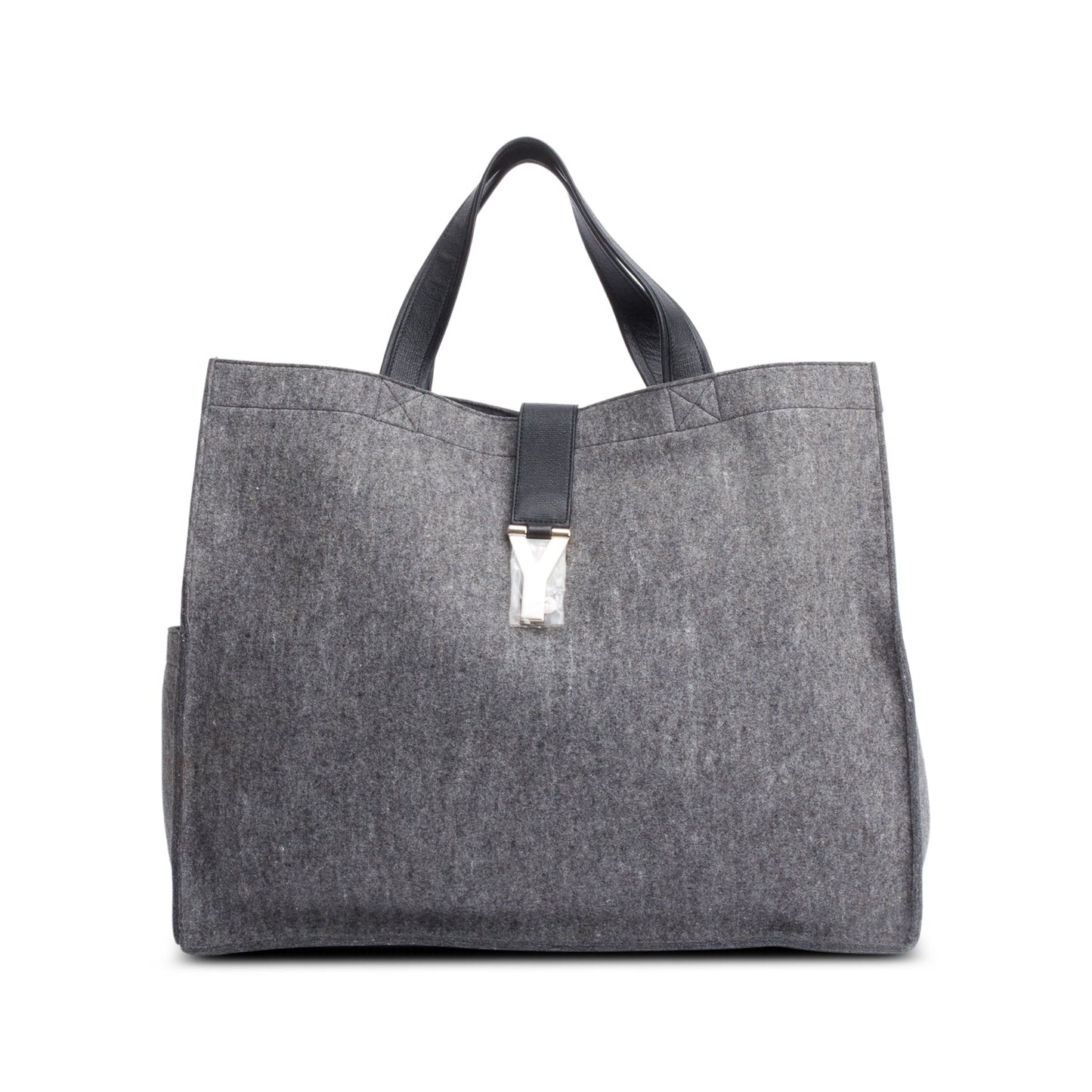 Saint Laurent Grey Wool Tote