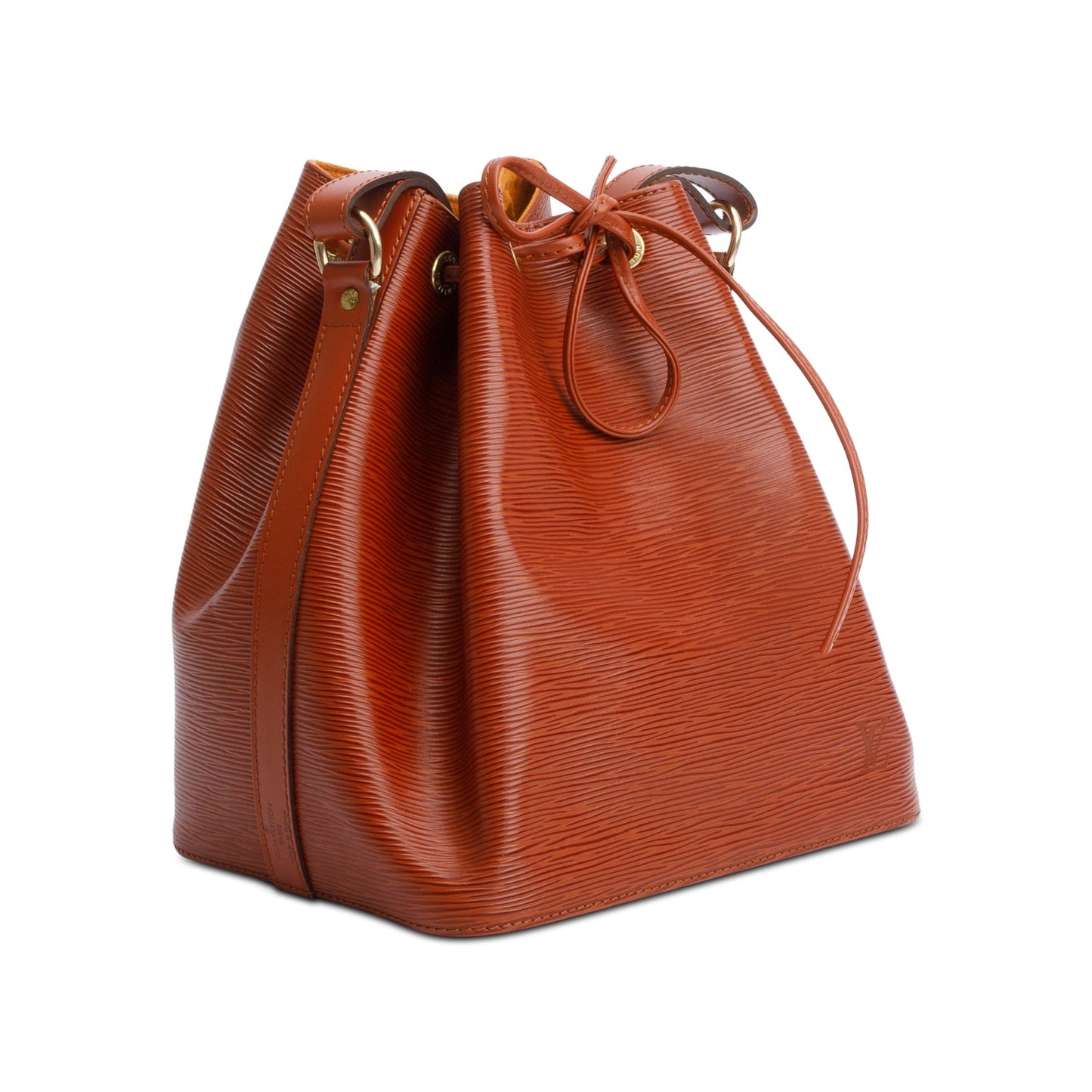 Louis Vuitton Vintage Brown Epi Leather Noe MM