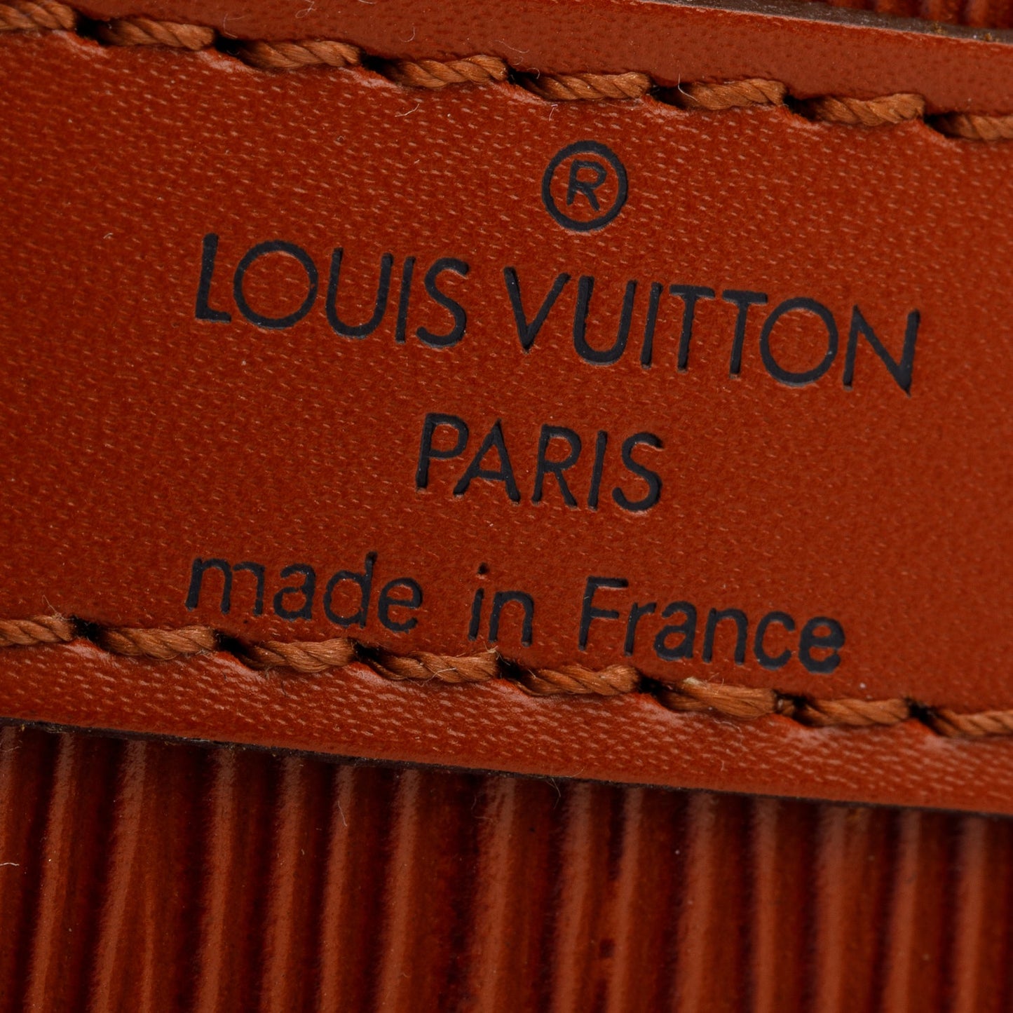 Louis Vuitton Vintage Brown Epi Leather Noe MM