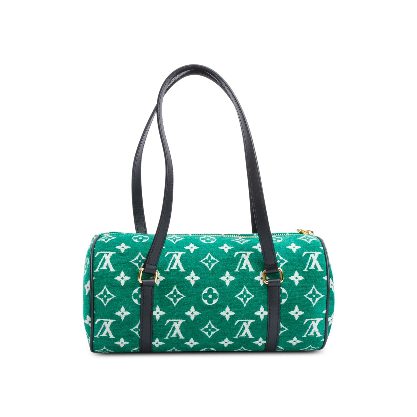 Louis Vuitton Green Monogram Velvet LV Match Papillon 26