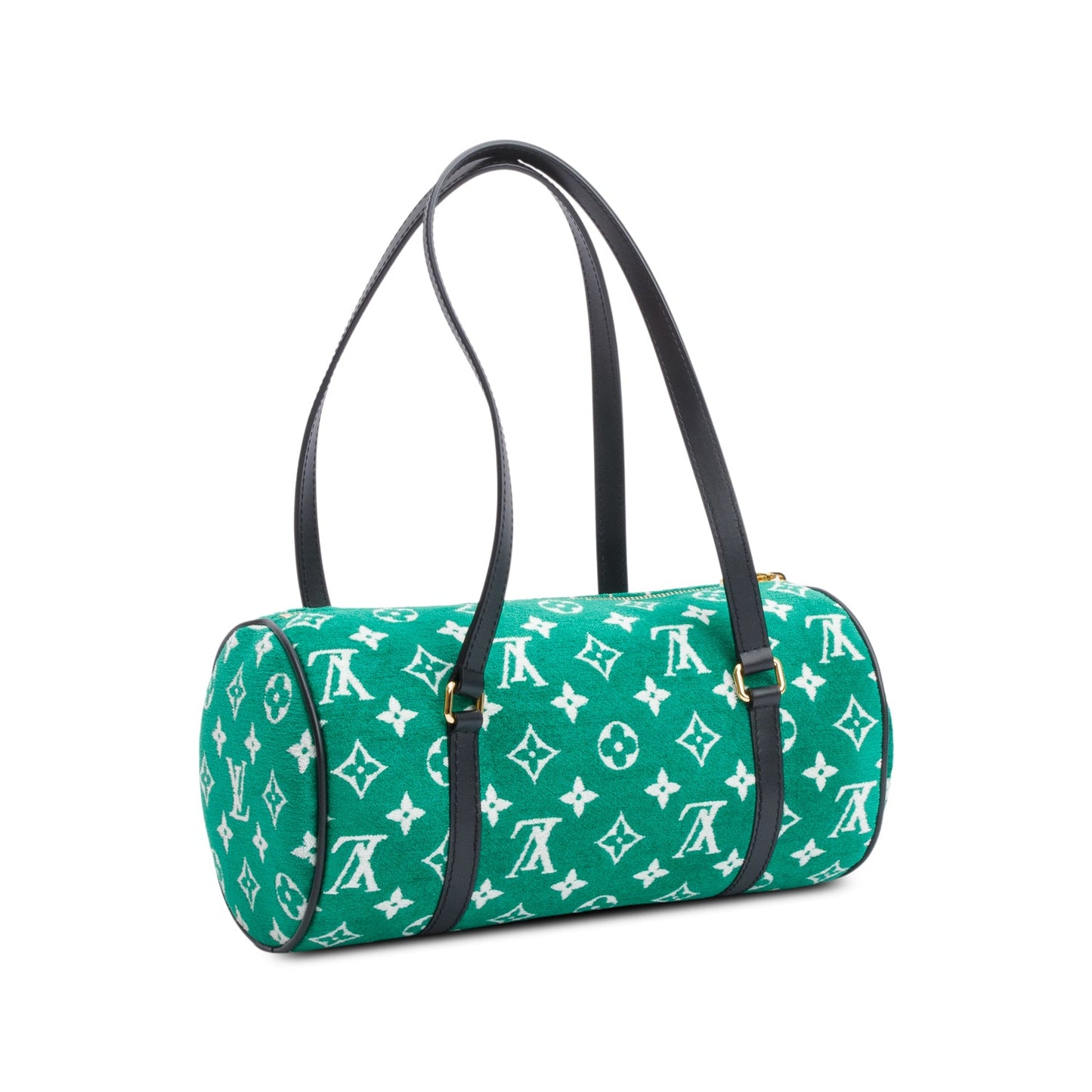 Louis Vuitton Green Monogram Velvet LV Match Papillon 26