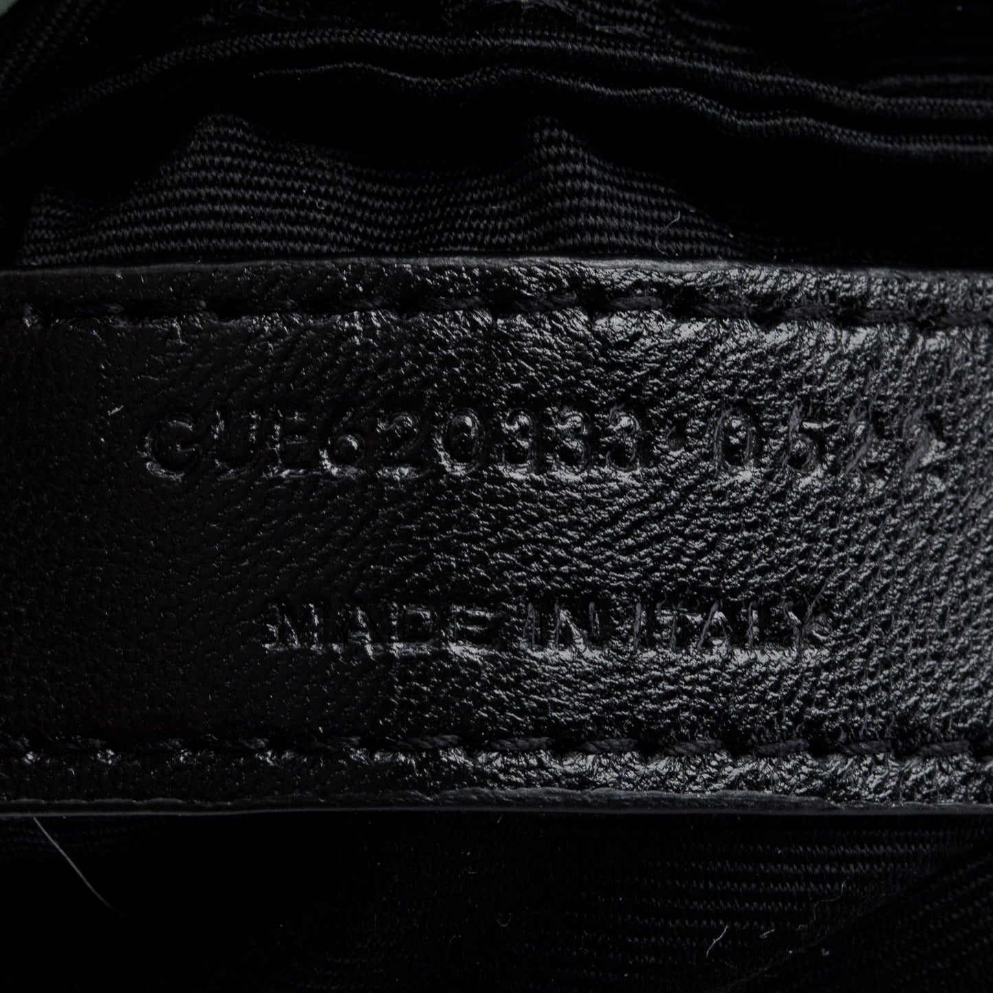 Saint Laurent 2022 Grey Lambskin Leather Toy Puffer Shoulder Bag